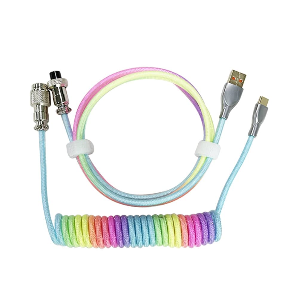 Cable Clavier Custom Multicolor USB C