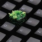 Artisan Keycaps Dragon Squelette - Vert - Keycaps Industries