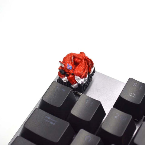 Artisan Keycaps Fox - Red - Keycaps Industries
