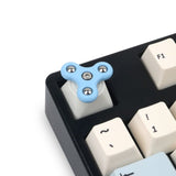 Artisan Keycaps Hand Spinner bleu blanc