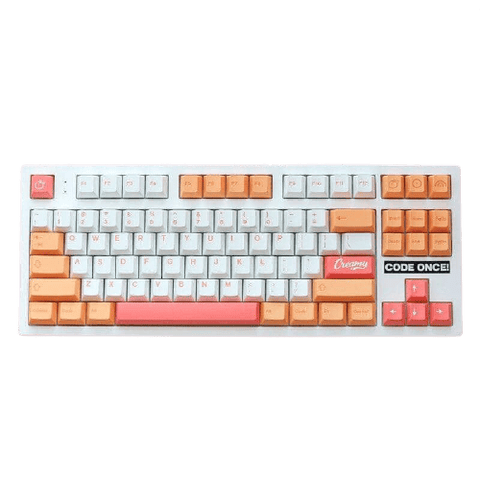 keycap peach