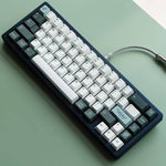 Kit de keycaps plant custom sur un clavier mécanique
