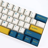 keycaps custom merlin sur un clavier mécanique