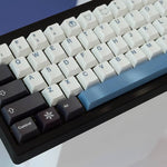 kit keycaps custom snow sur un clavier mécanique